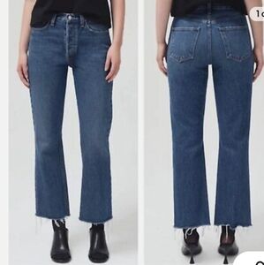 NWT Agolde Relaxed boot cut jeans,mid-rise,in Sphere,29